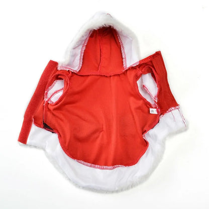 Fluffy Aura - Santa's Dog Outfit